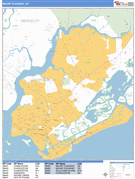 Mount Pleasant Digital Map Basic Style